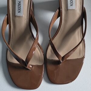 Steve Madden Tan Strappy Sandals